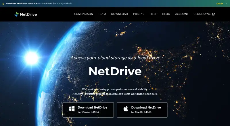 NetDrive screenshot