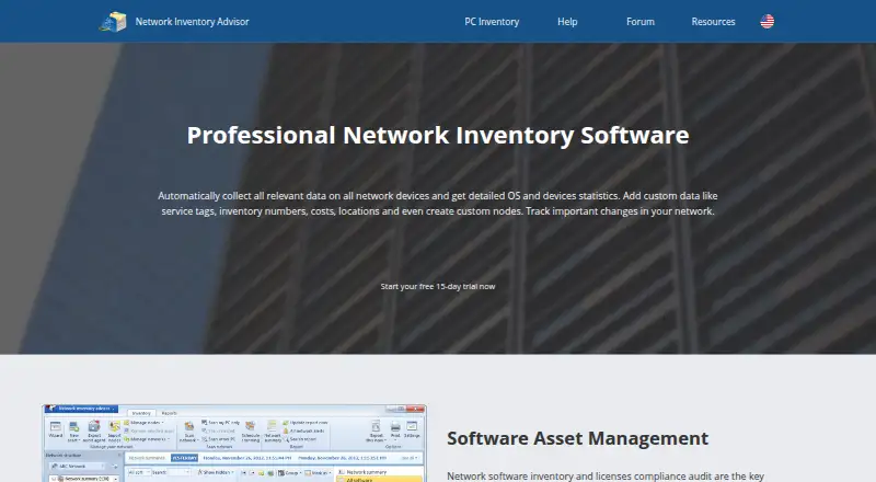 Network Inventory Advisor screenshot