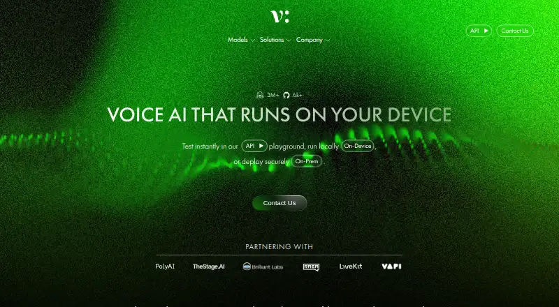Neuphonic screenshot