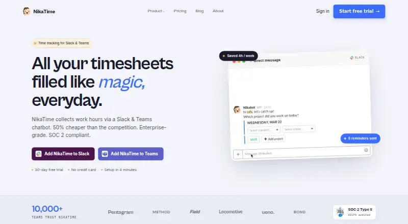 NikaTime screenshot