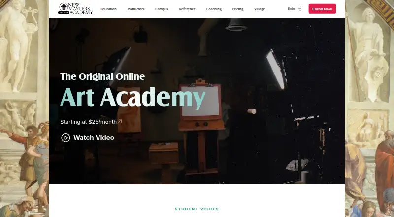 New Masters Academy screenshot
