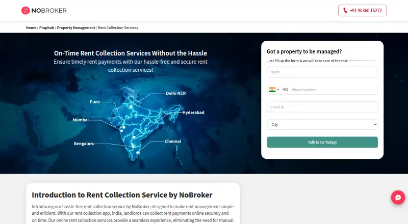 NoBroker Rent Collection screenshot