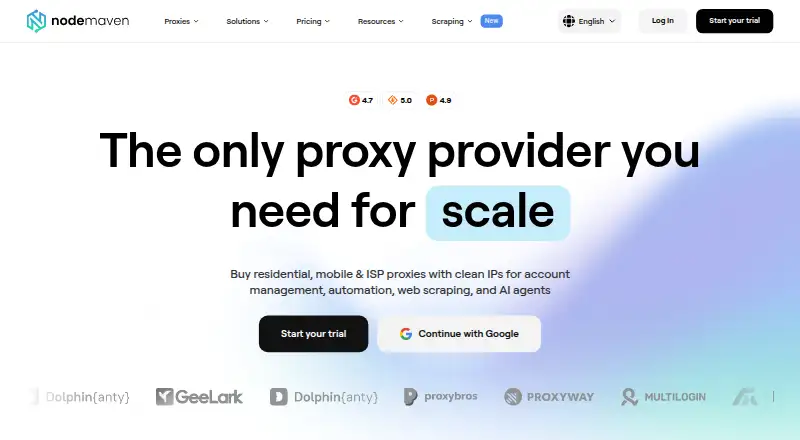 NodeMaven screenshot