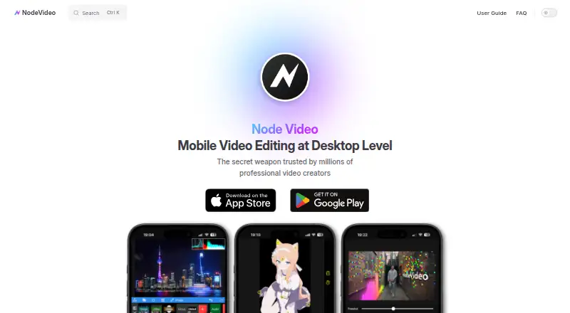 Node Video screenshot