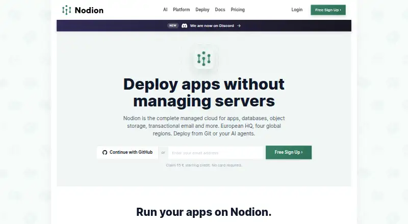 Nodion screenshot