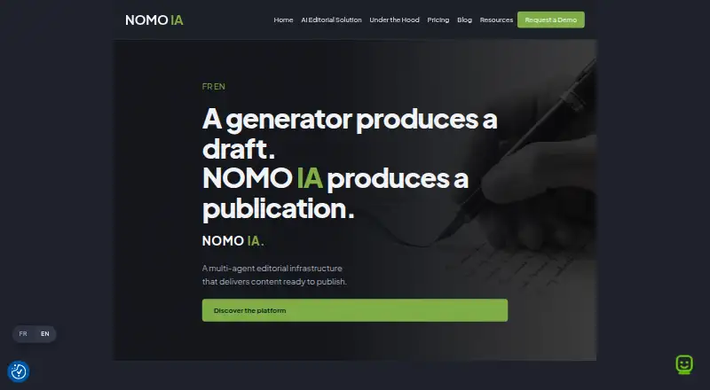 NOMO IA screenshot