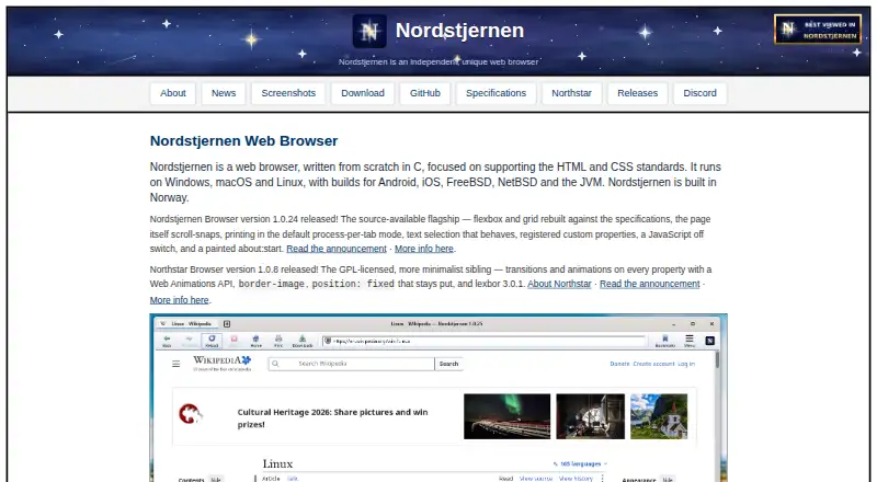 Nordstjernen screenshot