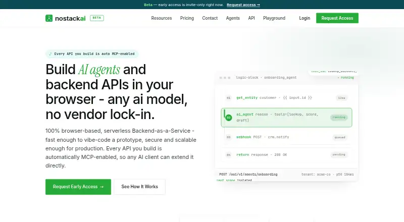 NoStackAI screenshot