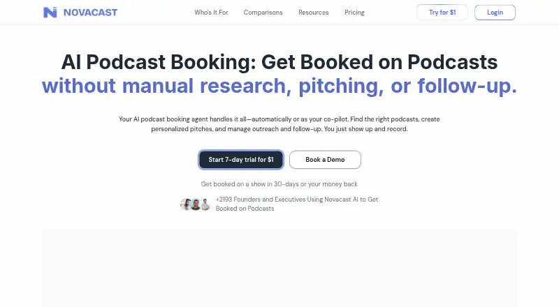 Novacast AI screenshot