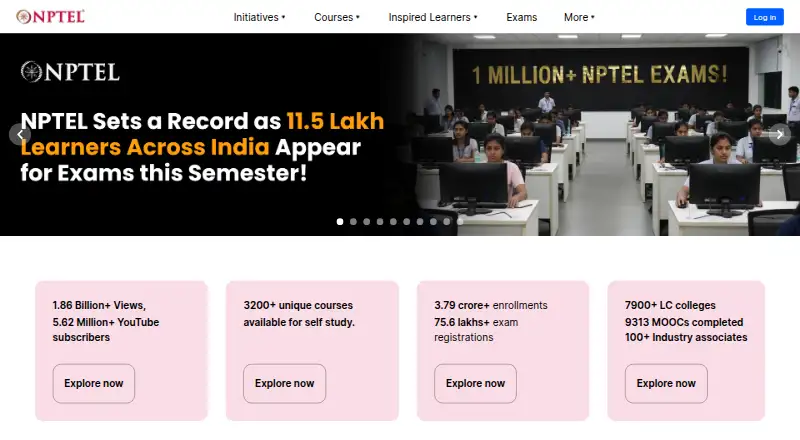 NPTEL screenshot