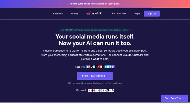 Nuelink screenshot