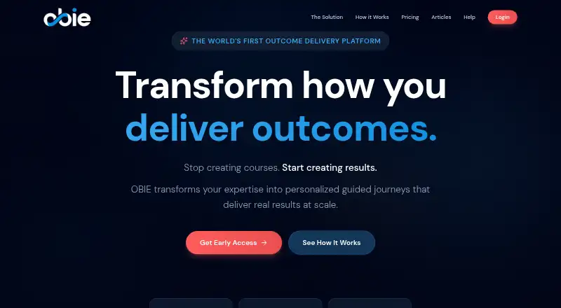 OBIE screenshot