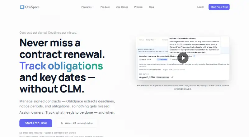 ObliSpace screenshot