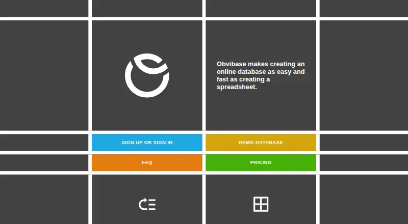 Obvibase screenshot