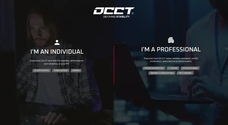 OCCT screenshot