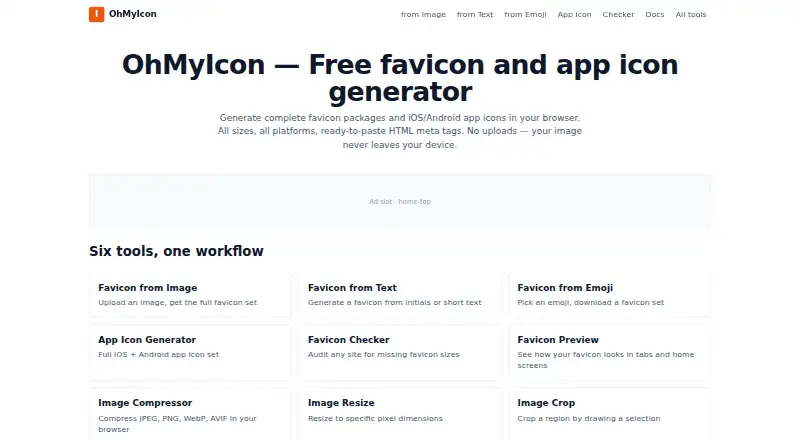 OhMyIcon screenshot