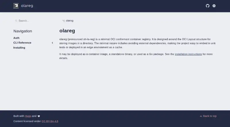 olareg screenshot