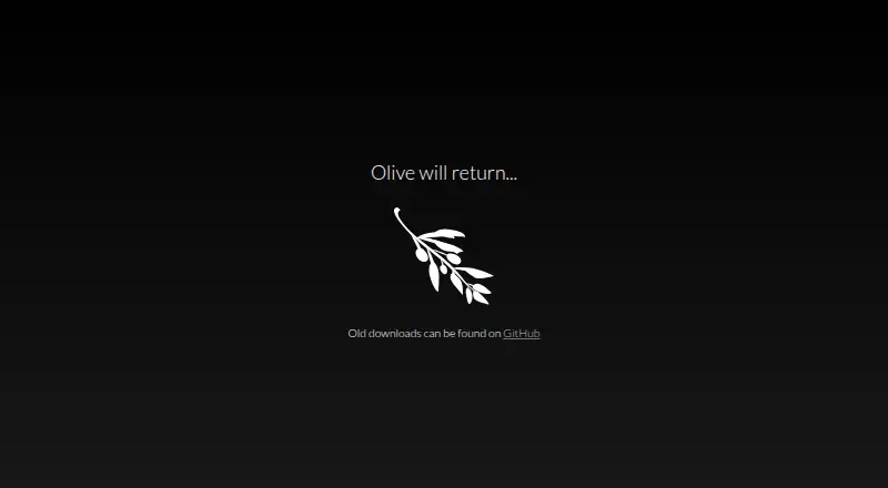 Olive screenshot