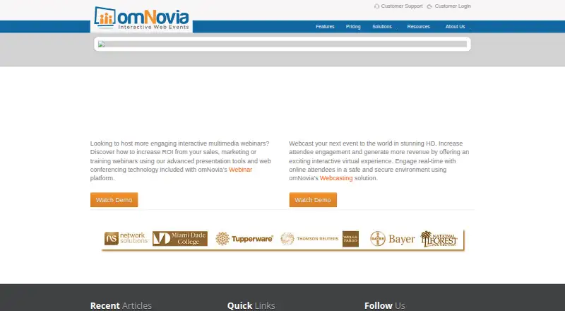 omNovia screenshot