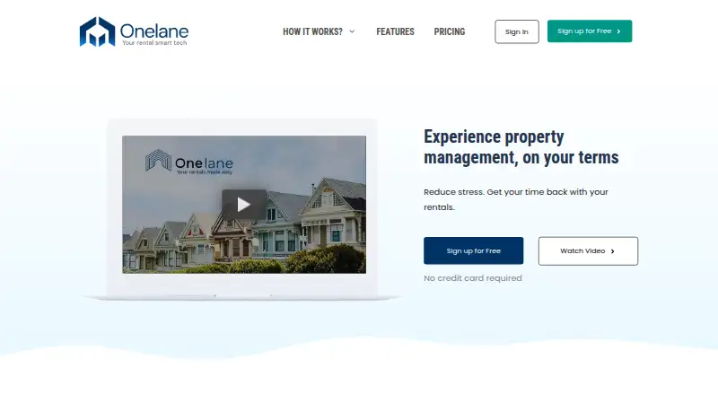 Onelane screenshot