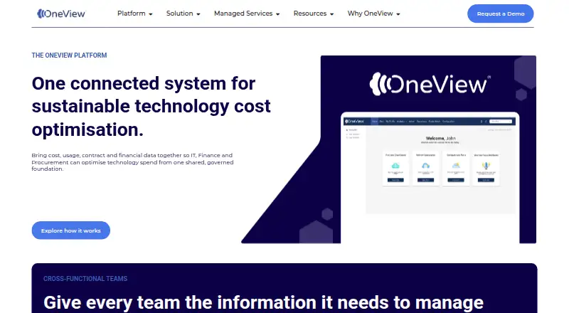 OneView screenshot