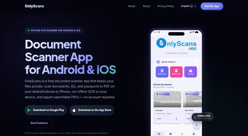 OnlyScans screenshot
