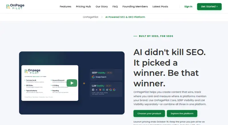 OnPagePilot screenshot