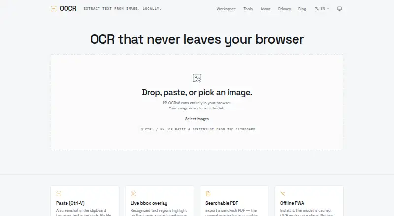 OOCR screenshot