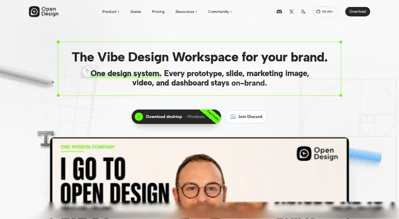 OpenDesign screenshot