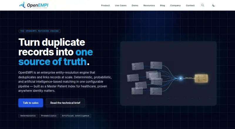 OpenEMPI screenshot