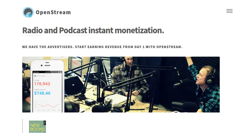 OpenStream screenshot