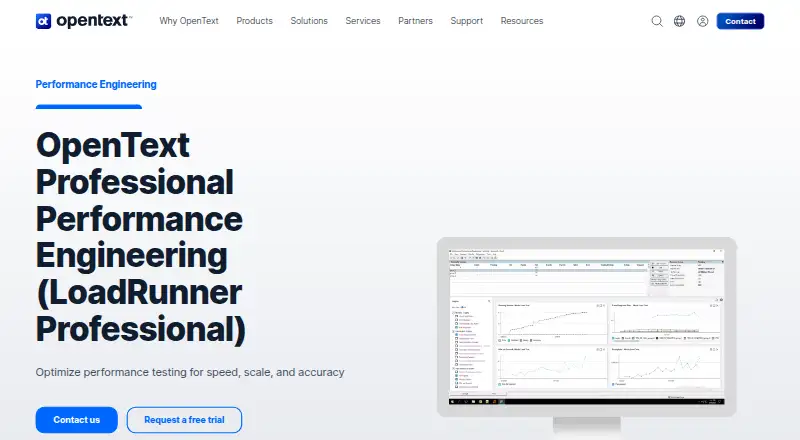 OpenText Professional Performance Engineering screenshot
