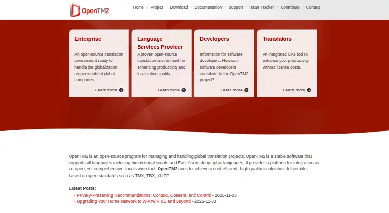 OpenTM2 screenshot