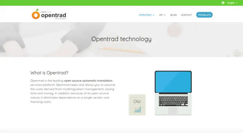 OpenTrad screenshot