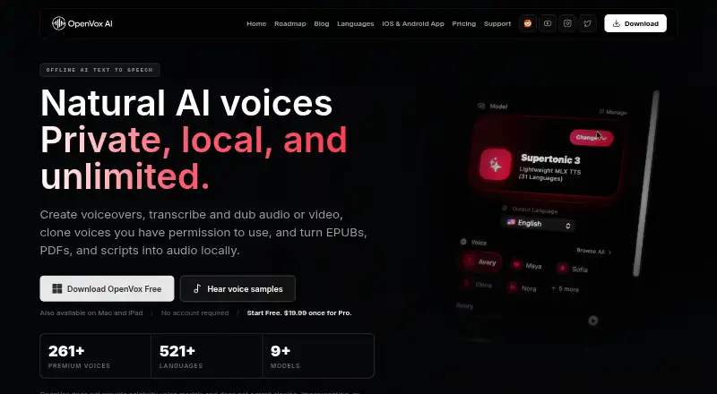 OpenVox screenshot