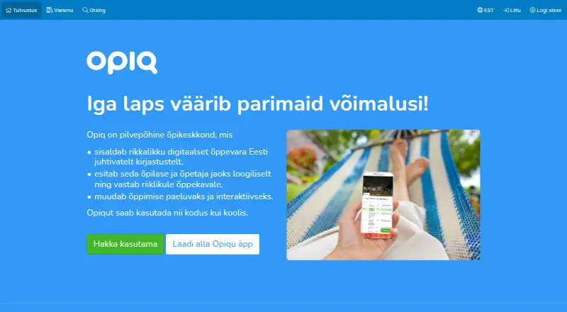 Opiq screenshot