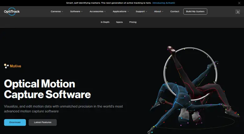 OptiTrack Motive screenshot