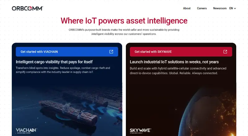 ORBCOMM Fleet Management screenshot