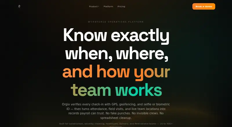 Orgix screenshot