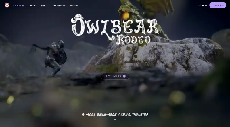 Owlbear Rodeo screenshot