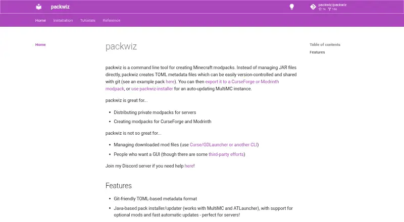 packwiz screenshot
