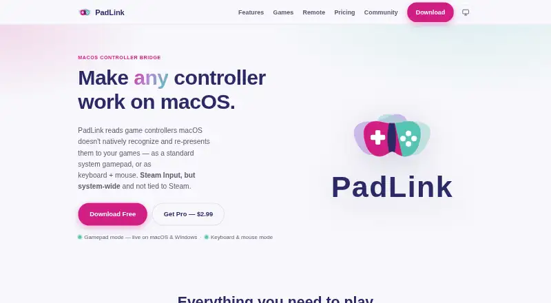 PadLink screenshot