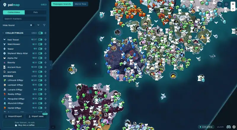 palmap screenshot