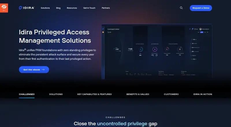 CyberArk Privileged Access Manager screenshot