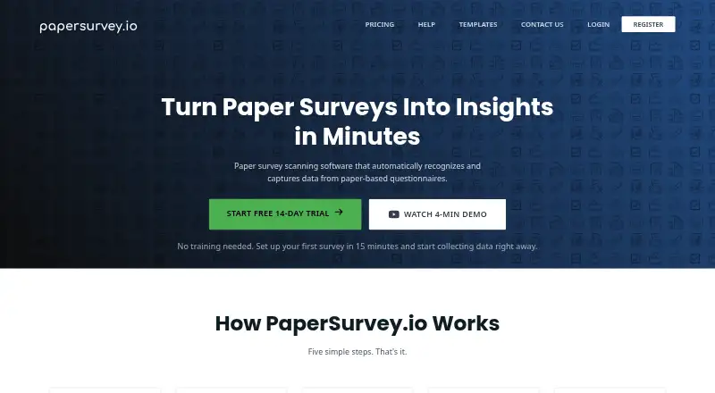 PaperSurvey.io screenshot
