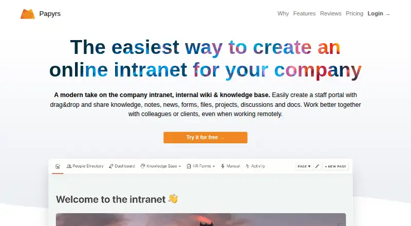 Papyrs screenshot
