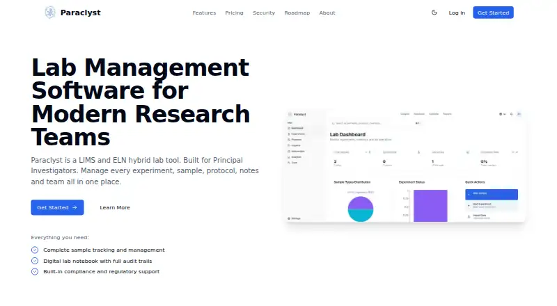 Paraclyst screenshot