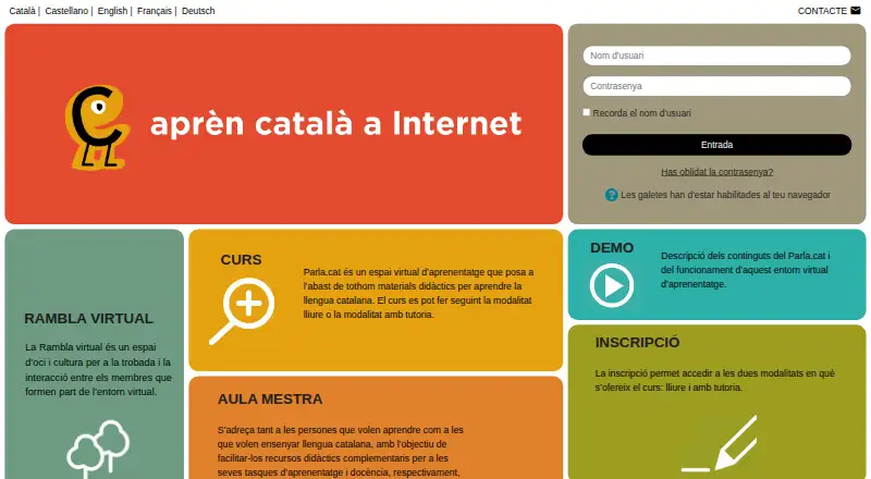 Parla.cat screenshot
