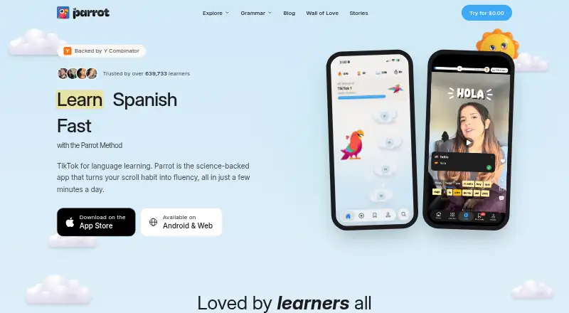 Parrot screenshot