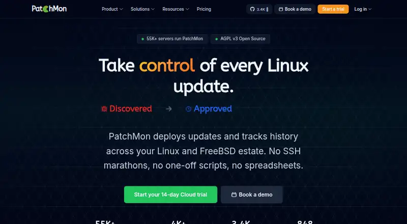 PatchMon screenshot